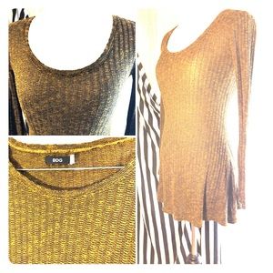 Burnt Orange Sweater Dress